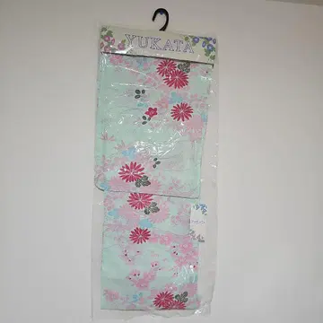 유카타 미사용 새상품 민트