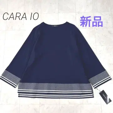 CARA IO 새상품 카라리오 크루넥 니트 썸머 니트