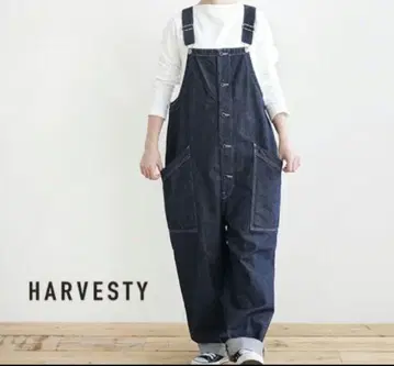 HARVESTY 하베스티 데님 오버롤 1