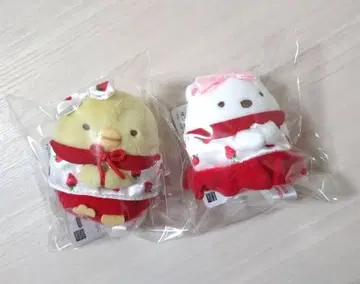 새상품 사쿠마 딸기 테노리 봉제 인형 스미코구라시 펭귄? 시로쿠마
