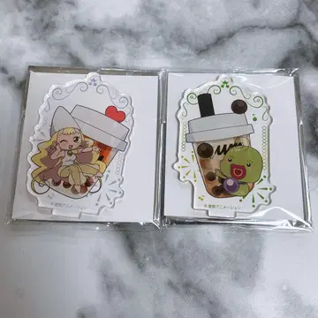 오쟈마녀 도레미 타피오카 아크릴 스탠드 마죠리카 라라 2점