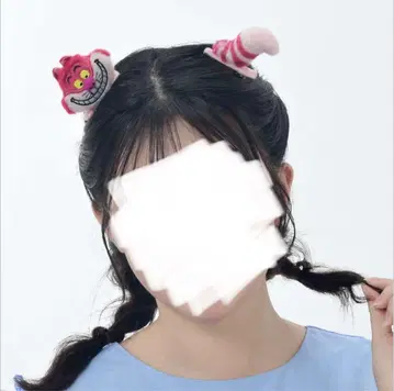 디즈니 스토어 체셔 고양이 헤어 클립 할로윈 분장