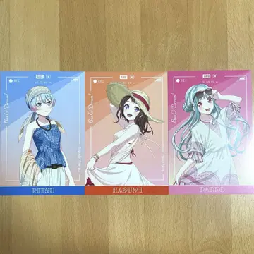 BanG Dream! Dream Vacation 엽서 묶음 판매