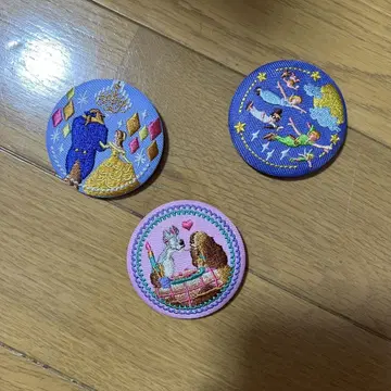 디즈니 자수 캔뱃지