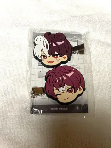 CrazyRaccoonCR 스토어 헤어 클립 고짱@마이키