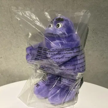 맥도날드 McDonald 그리 Grimace 봉제 인형 미개봉