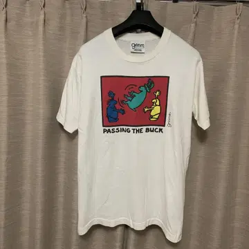 grimm 아트 T셔츠 90s 캐나다제 구제 의류 빈티지