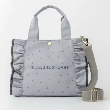 JILL by JILL STUART 특별 부록판 하트 프릴 백 그레이