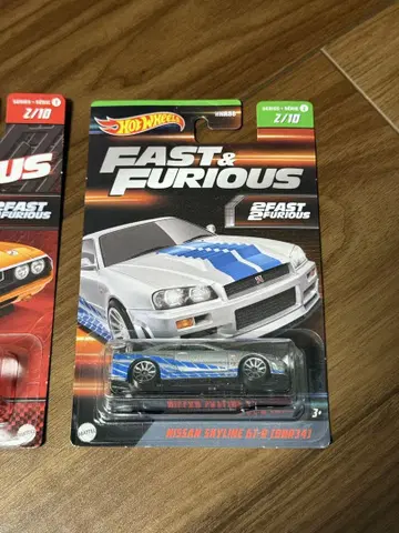 핫휠 Fast&Furious 닛산 스카이라인 GT-R