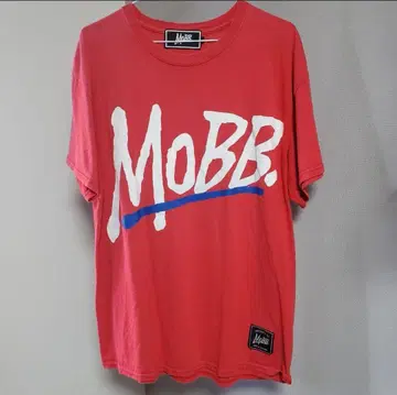 MOBB T셔츠 L 사이즈 레드