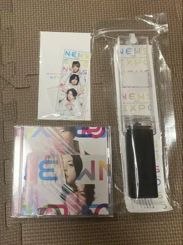 NEWS EXPO 응원봉 아크릴 스탠드 CD