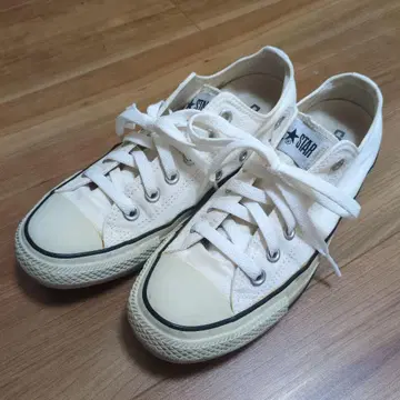 CONVERSE ALL STAR 화이트 스니커즈