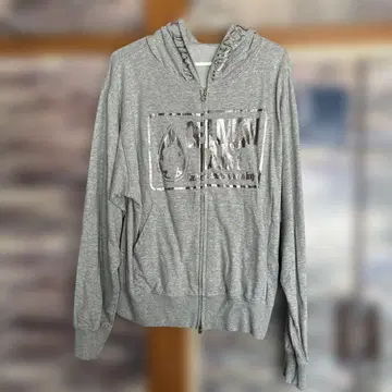 OBLIVION DUST 후드티 그레이