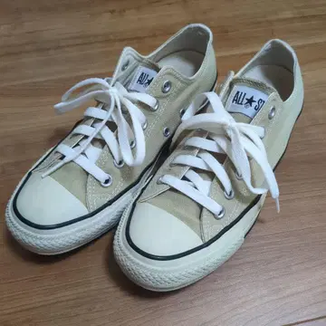 CONVERSE ALL STAR 베이지 스니커즈