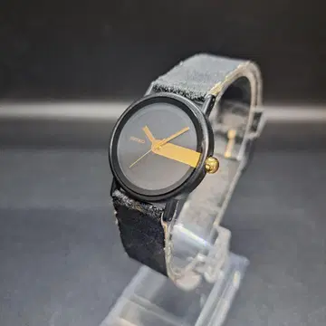 레어 SEIKO 세이코 지우지아로 라운드 시계 데드스탁