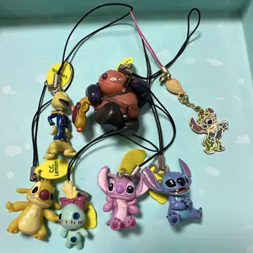 릴로앤스티치 CC레몬 스트랩 6개 Disney 스트랩 1개