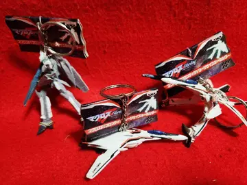 마크로스F 라지 사이즈 키링 피규어 3종 프론티어