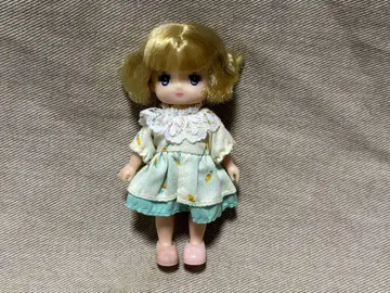 리카짱 나카요 초등학교 푸르룬짱 인형