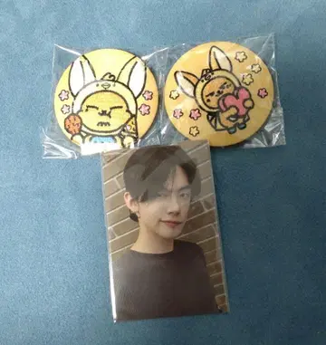 TXT 뿔바투 자수 캔뱃지 팬 영준 트레이딩 카드