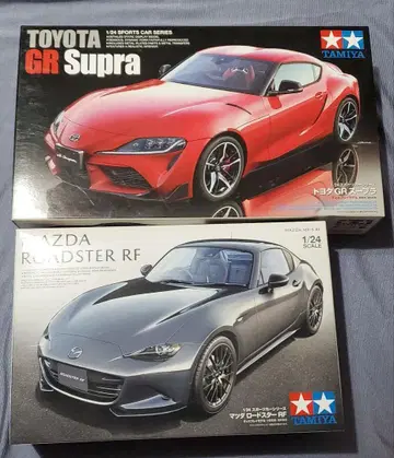 TOYOTA GR Supra & MAZDA ROADSTER RF 1/24