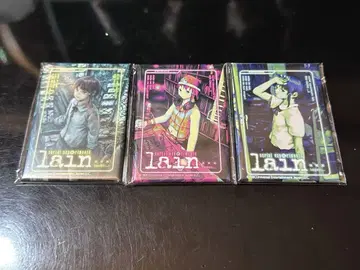 Serial Experiments Lain 스퀘어 캔뱃지 세트