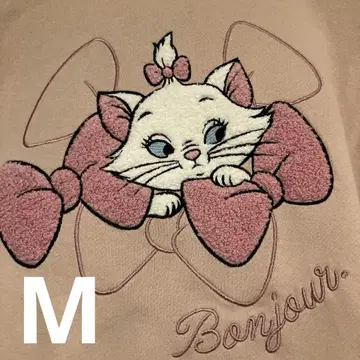 디즈니 마리 오샤레 마리 트레이닝복 M 사가 자수