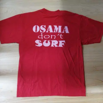 00s 빈 라덴 OSAMA don't SURF 티셔츠