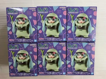 GUNDAM x MIKU 피규어 자쿠 6세트
