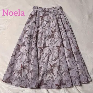 Noela 꽃무늬 플레어 스커트