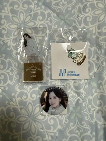 TWICE MINA OFFICIALGOODS 키링 아크릴 스탠드 캔뱃지