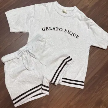젤라또피케 gelato pique 상하의 세트 룸웨어 반팔 새상품급