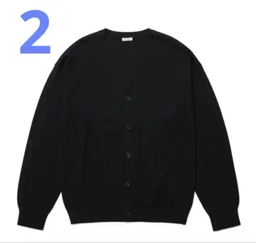 cash&balba 캐시미어 실크 180 가디건, black