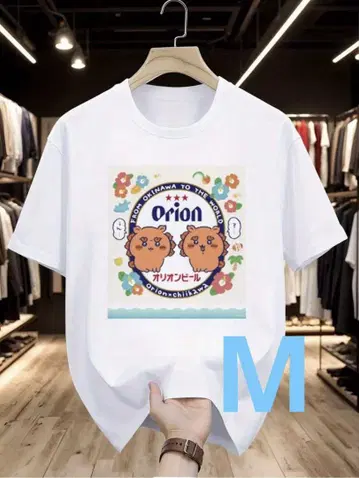 [ 미사용 새상품 ] 치이카와 오리온 T셔츠 M 사이즈