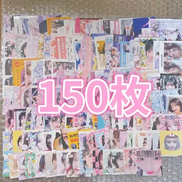IVE 돔송 150장 세트 스티커 카드