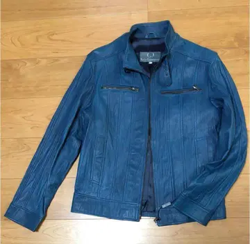 [ 미사용 현지 구매품 ] 이탈리아제 카를로 카르마니니 가죽 자켓