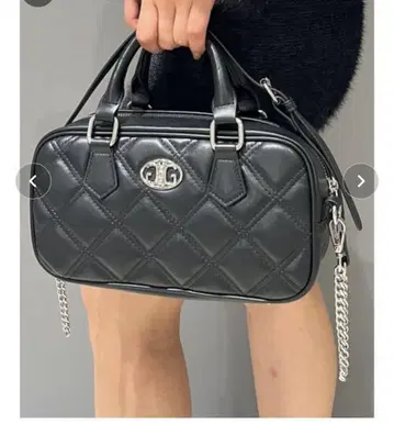 gyda 퀼팅 rectangle BAG