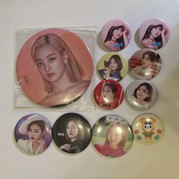 TWICE 지효 캔뱃지 11점 묶음 판매