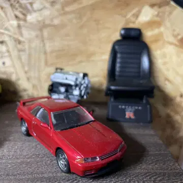스카이라인 GT-R 빨간색 미니카