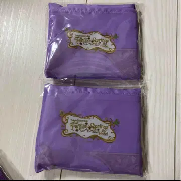 도쿄 디즈니랜드 판타지 스프링스 호텔 2개 세트 에코백