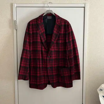 레어 1940s 펜들턴 빈티지 옴브레 3버튼 자켓 극상