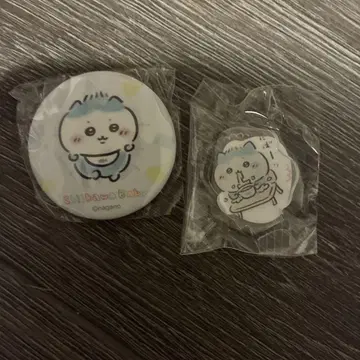 치이카와 baby 캔뱃지 아크릴 스탠드 하치와레 세트