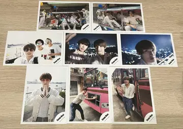 SnowMan 공식 사진 8장 세트 Snow World 스노우 월드