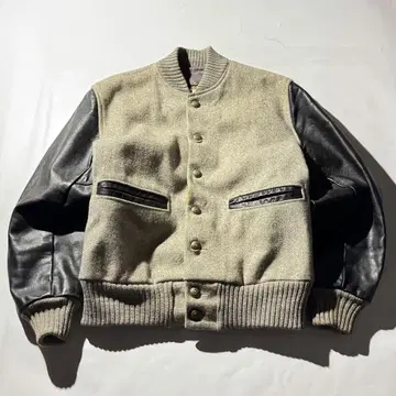 80s Alion award varsity leather jacket