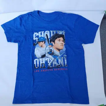 오타니 쇼헤이 T셔츠 파랑 LOS ANGELES BASEBALL
