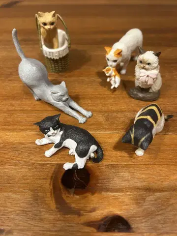 Birthday 고양이 피규어 BANDAI