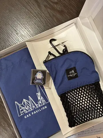 오사카 간사이 만박 가스 파빌리온 기념품 토트백 & 핀 배지