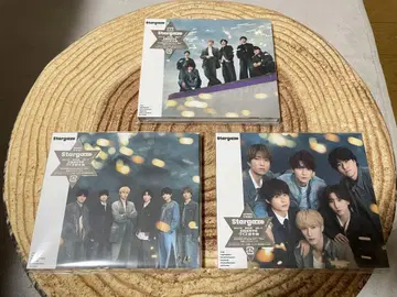 SixTONES Stargaze CD 3 형태 세트