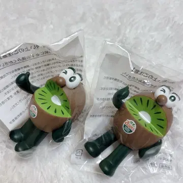 키위 후르츠 디자인 피규어 2개 세트