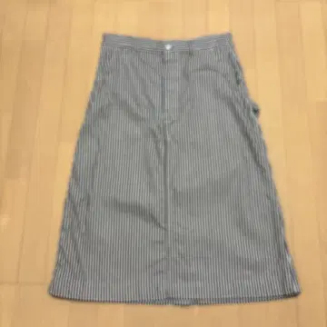 45R 몽프 데님 페인터 스커트