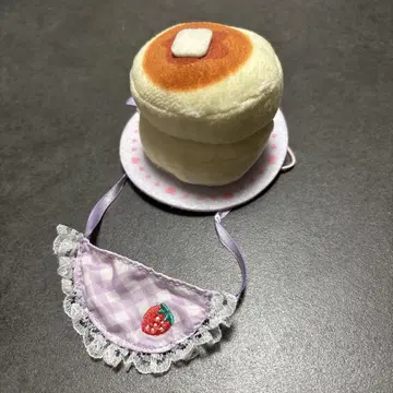 딱 붙는 친구들 폼폼푸딩 핫케이크 인형 S 옷 갈아입히기 귀여운